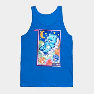 Saturday Morning Tarot XVIII The Moon Tank Top